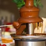 fondue fuente chocolate